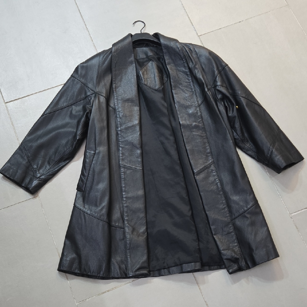 Preston & York Black Leather Jacket